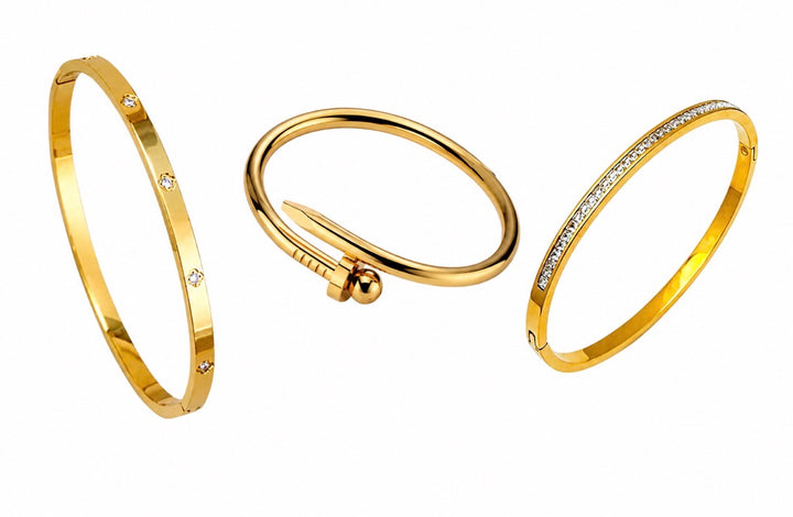 Nail Bangle Bracelet