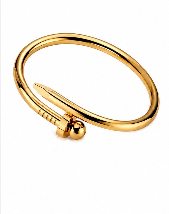 Nail Bangle Bracelet