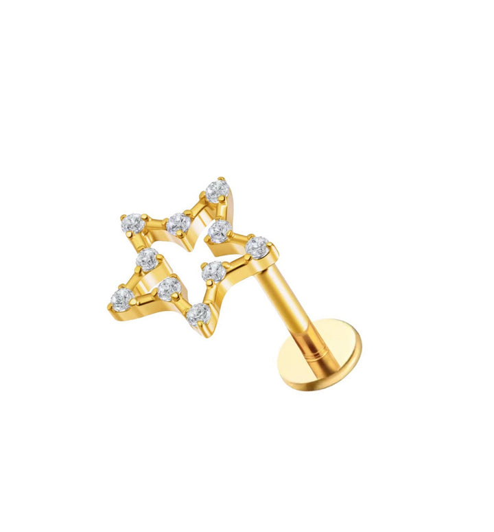 Saddle Star Flat Back