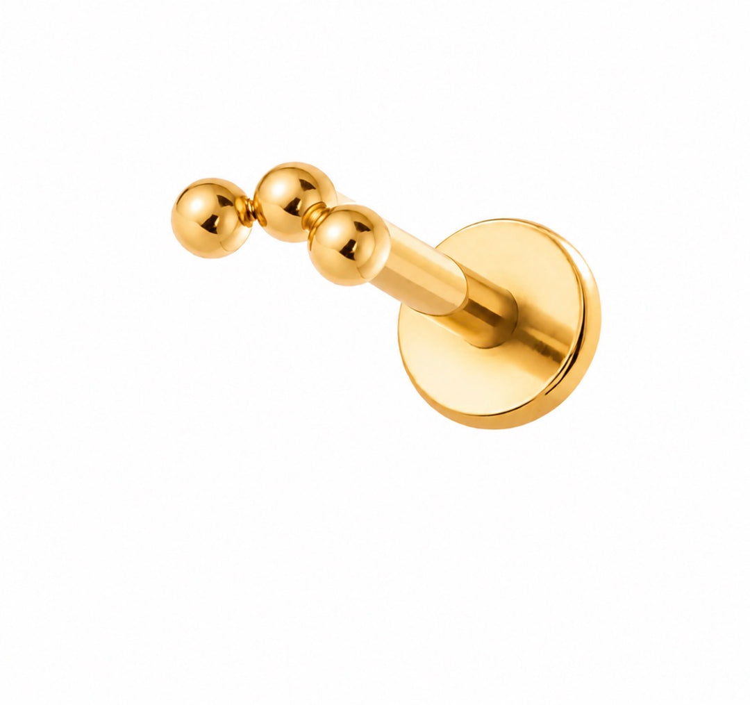Micro Gold Dust Flat Back