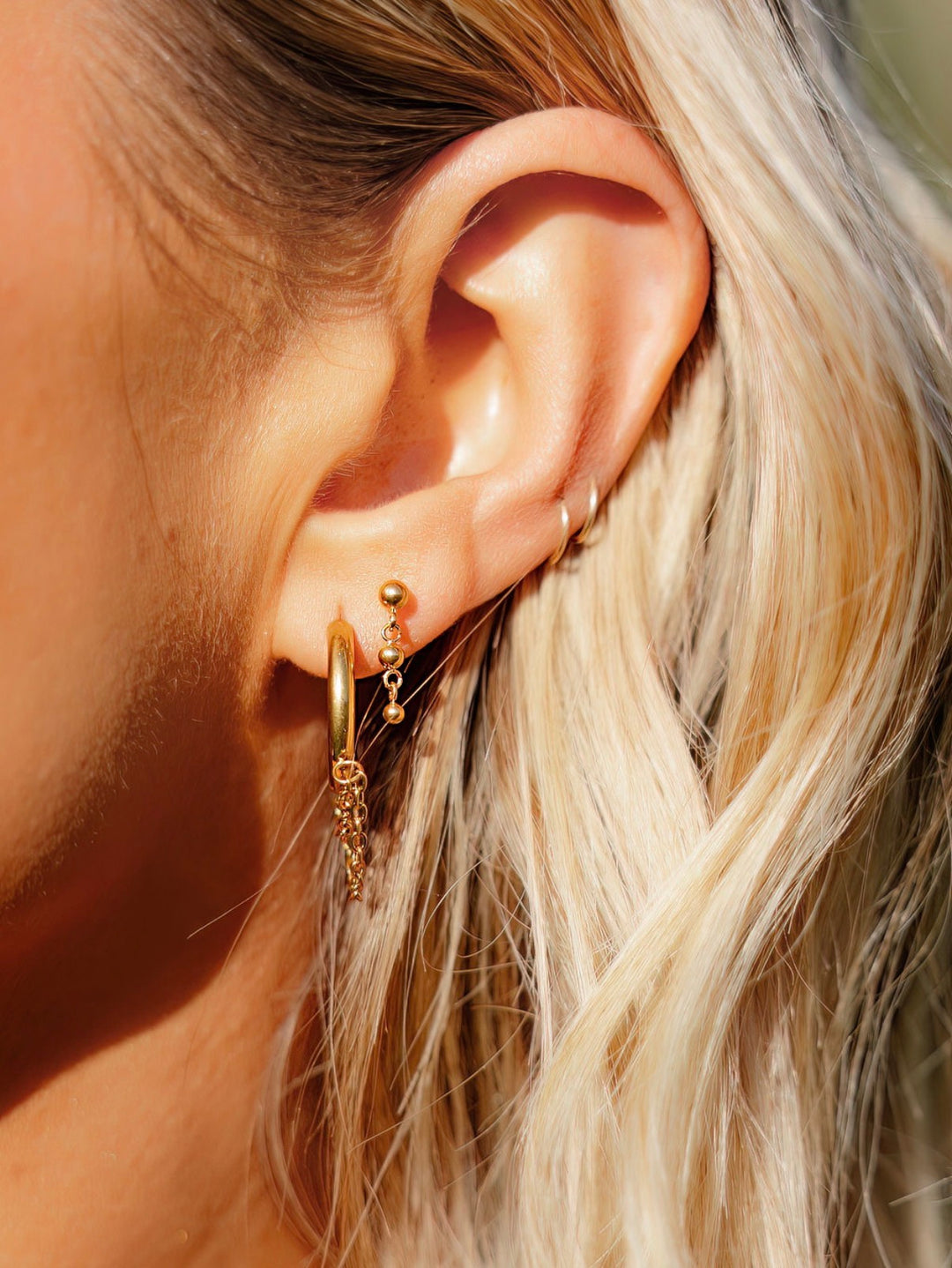 Triple Bead Dangle