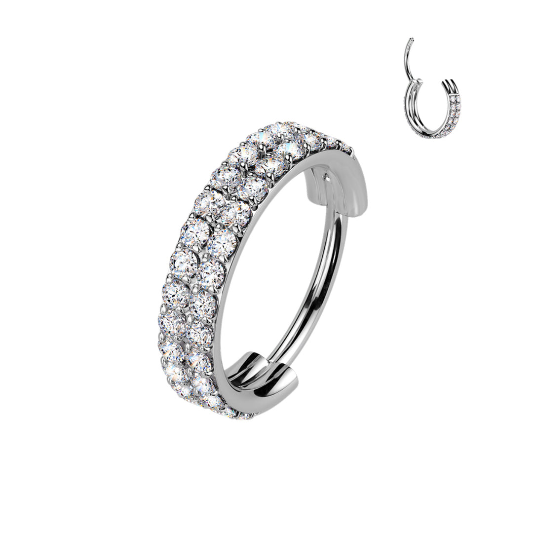 Glitzy Conch Hoop