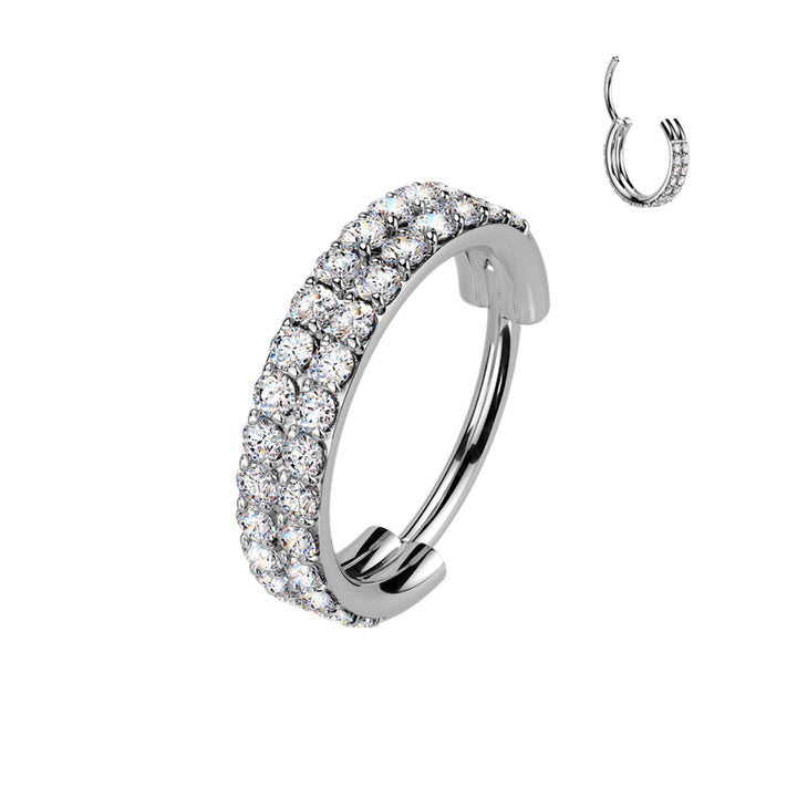 Glitzy Conch Hoop