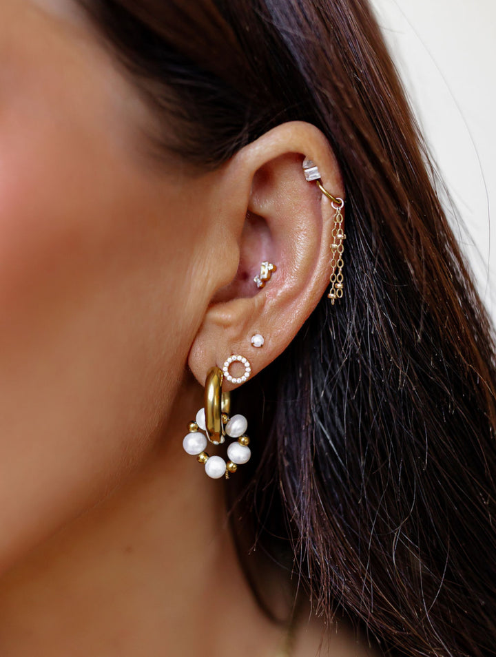 Ash & Shay Satellite Chain + Helix Hoop