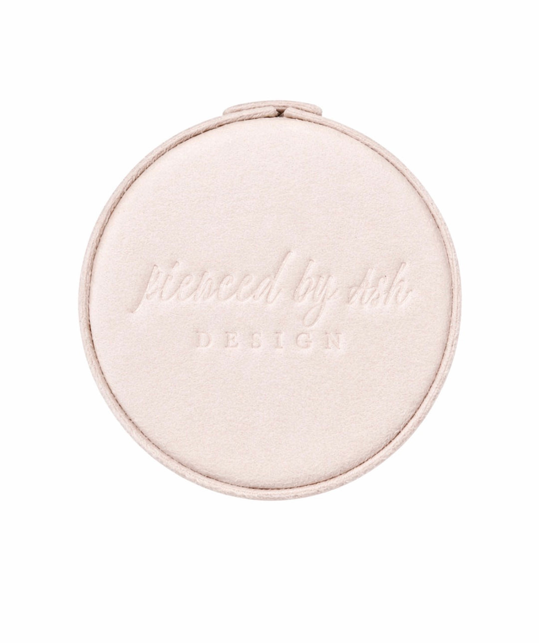 Pink Velvet Travel Case