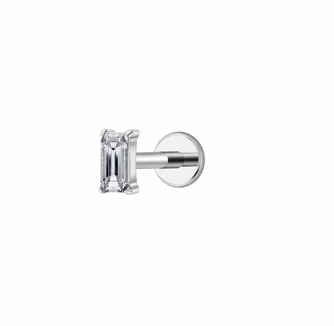 Lila Flat Back Stud