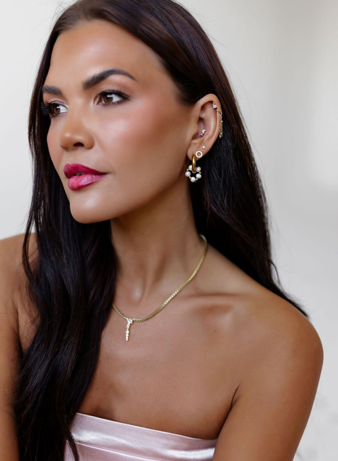 Ash & Shay Satellite Chain + Helix Hoop