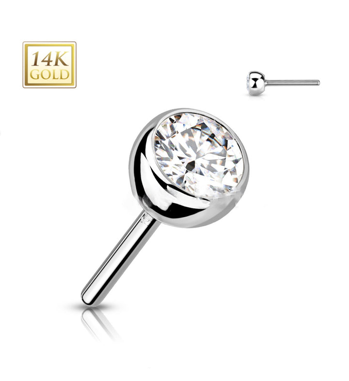 14k Dainty Stud (Nose)