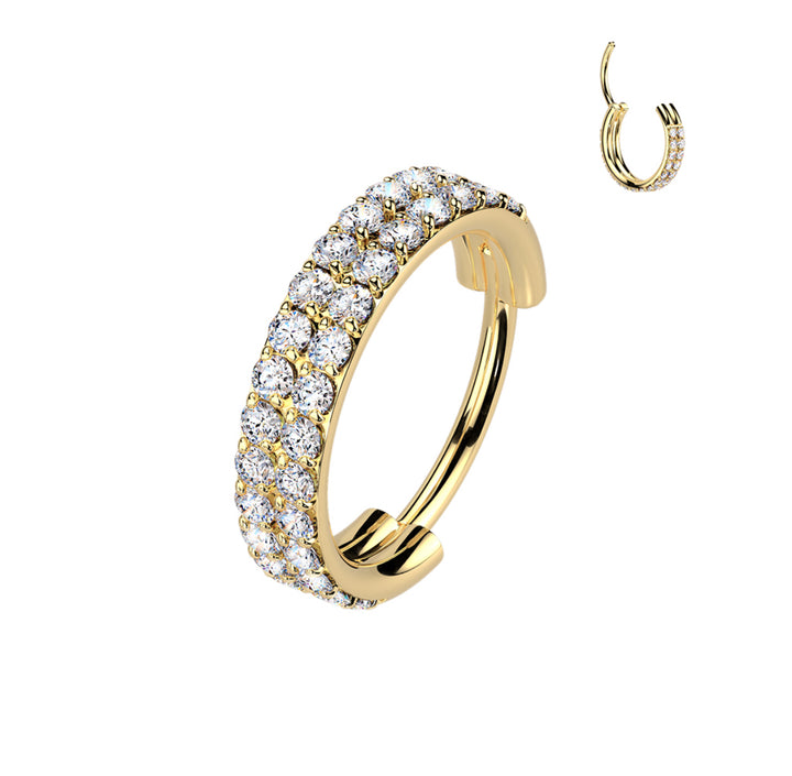 Glitzy Conch Hoop