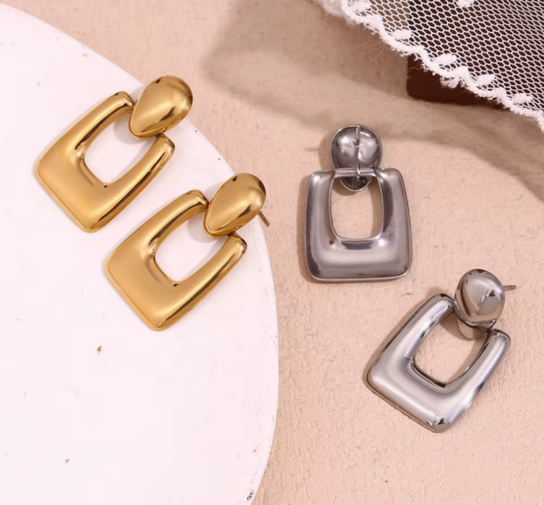Boxy Statement Earrings