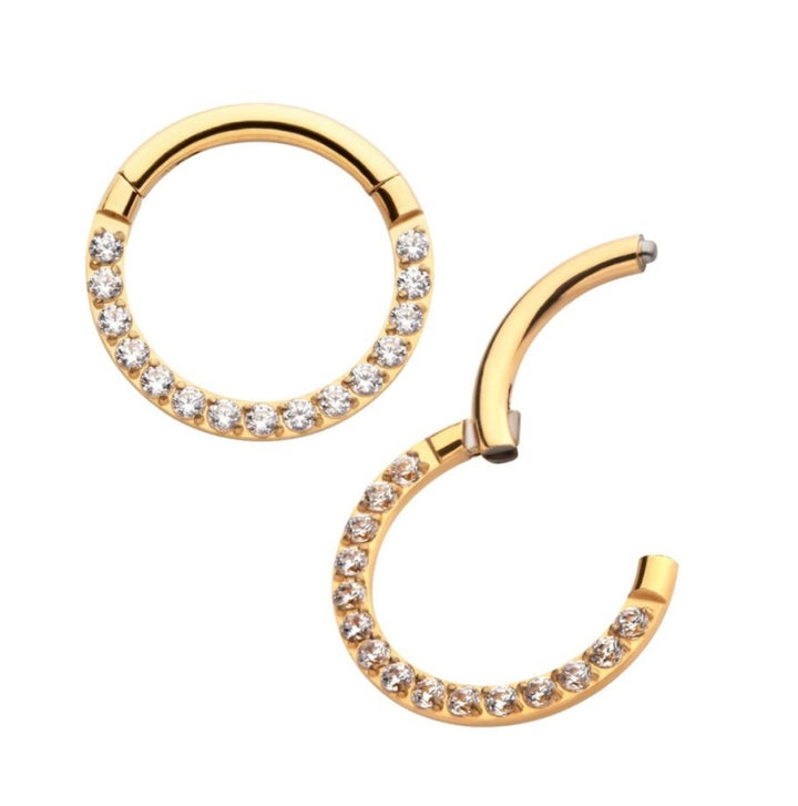 CZ Daith Hoop