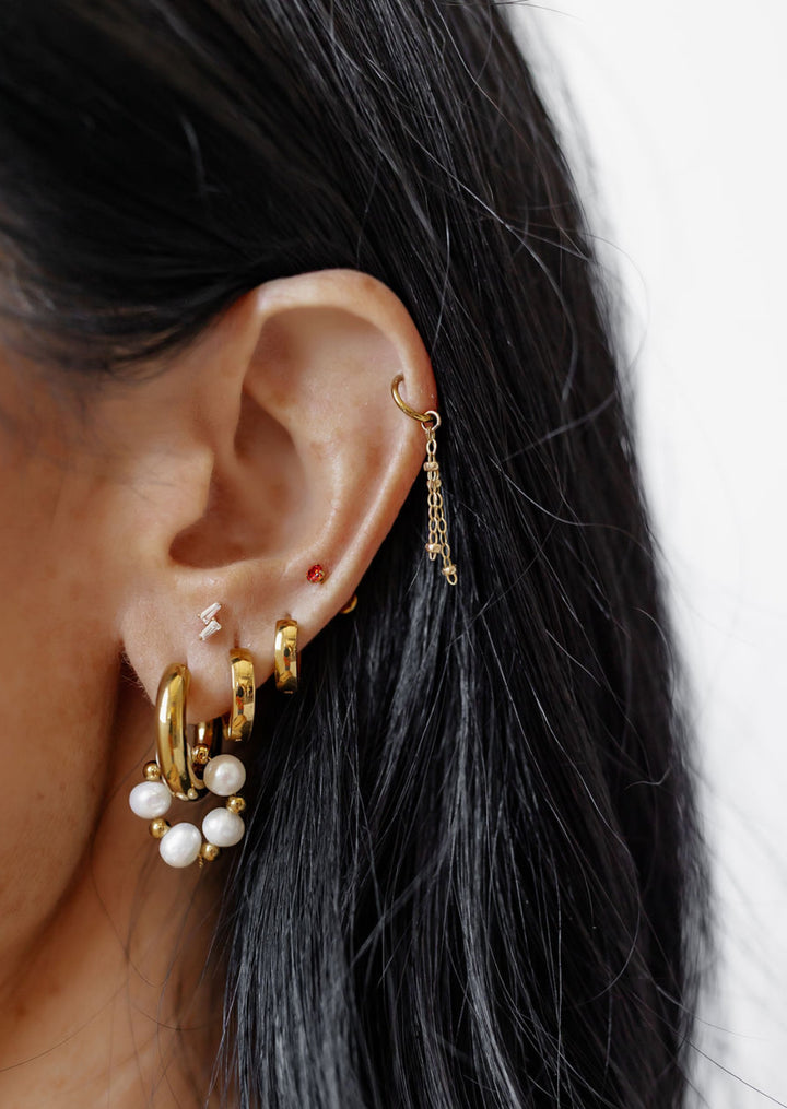 Ash & Shay Satellite Chain + Helix Hoop