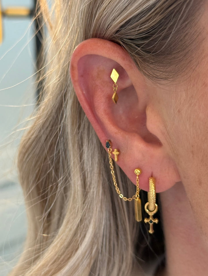 Bar Dangle Flat back