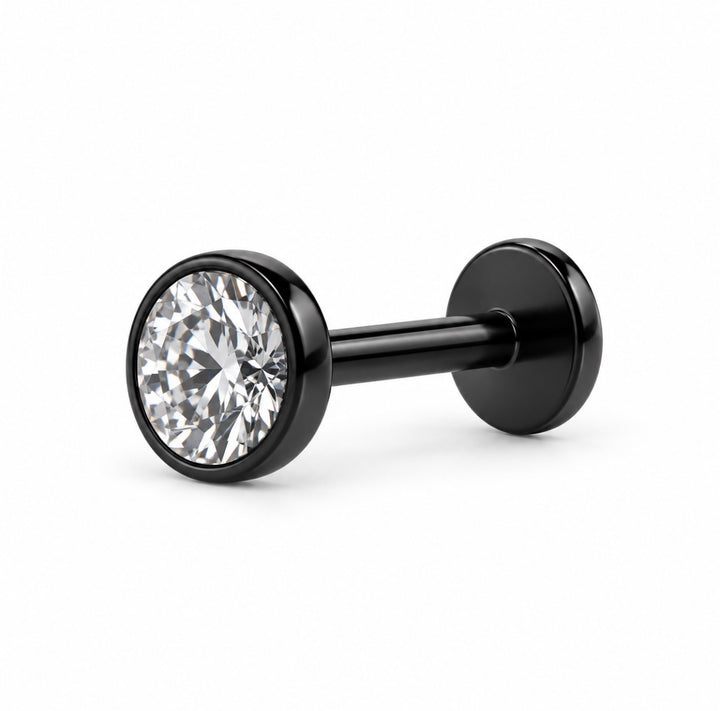 Onyx Beveled CZ