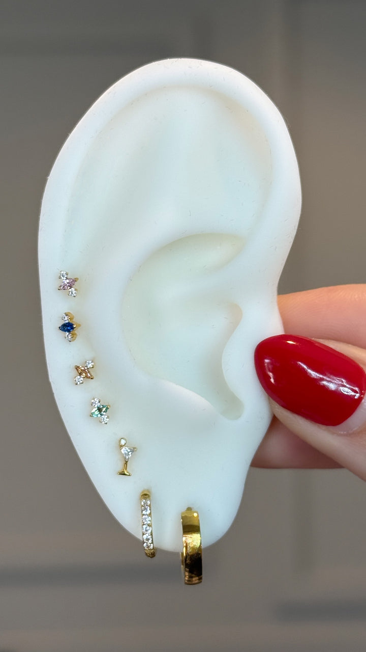 Micro Marquise Cluster