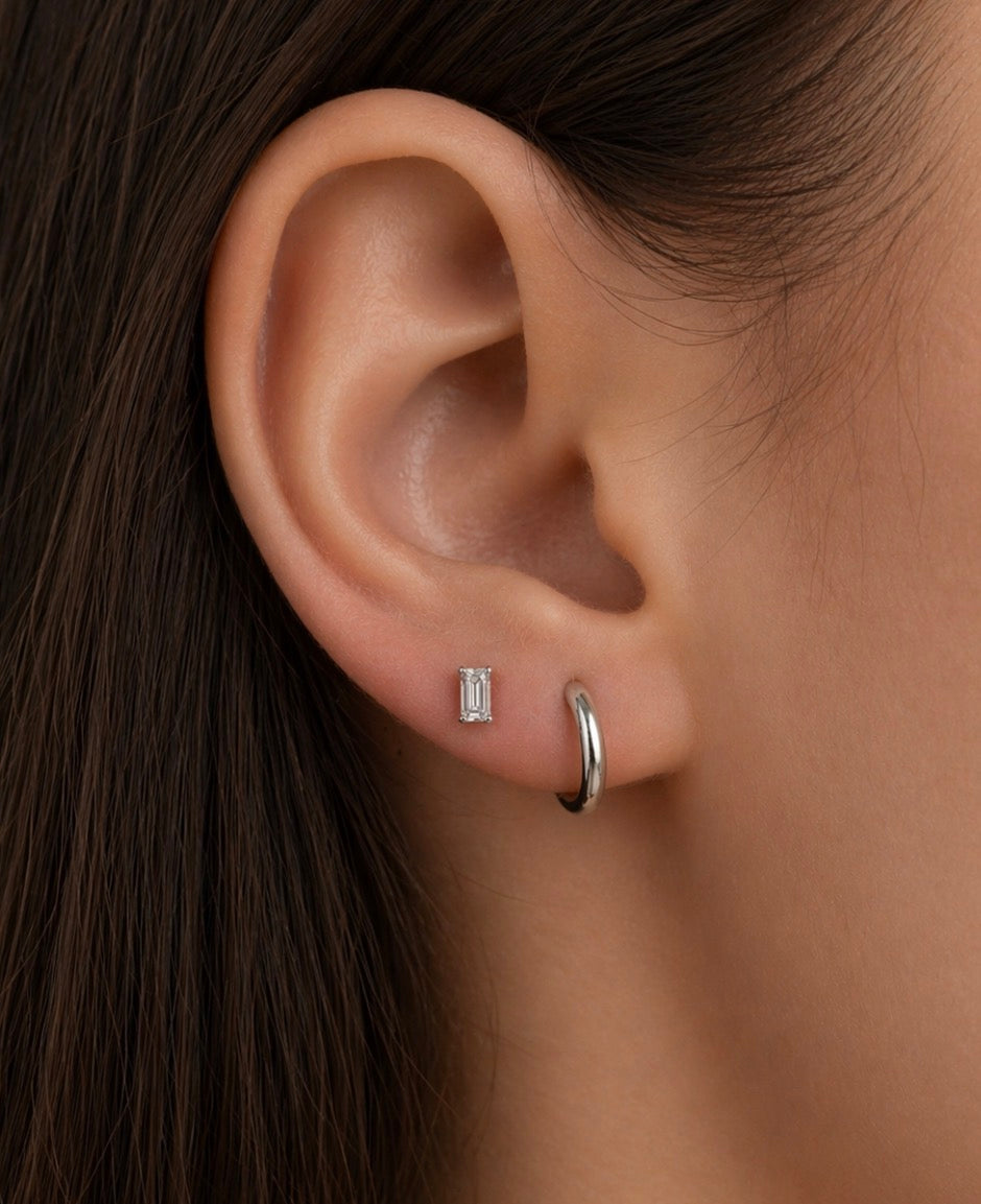 Lila Flat Back Stud