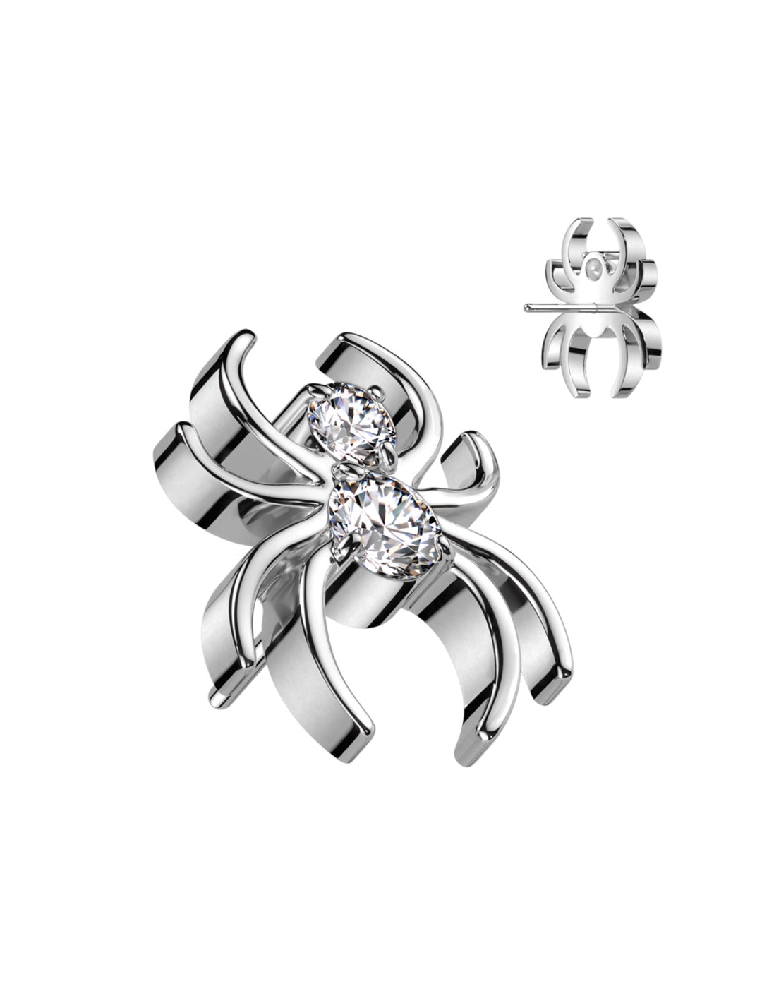Glam Spider Flat Back