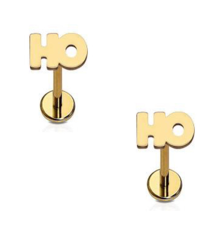 “Ho Ho Ho”Flat Back