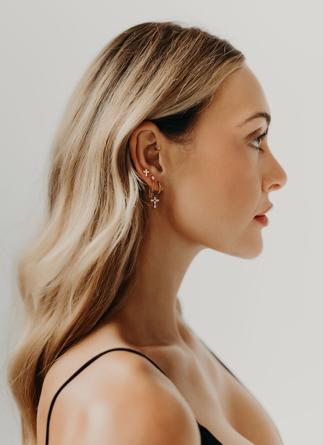 Sassy Chain Flat Back Stud