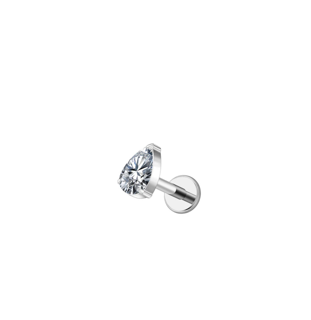 Tear Drop Flat Backs