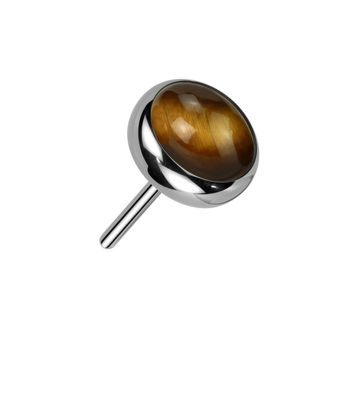 Tigers Eye Flat Back