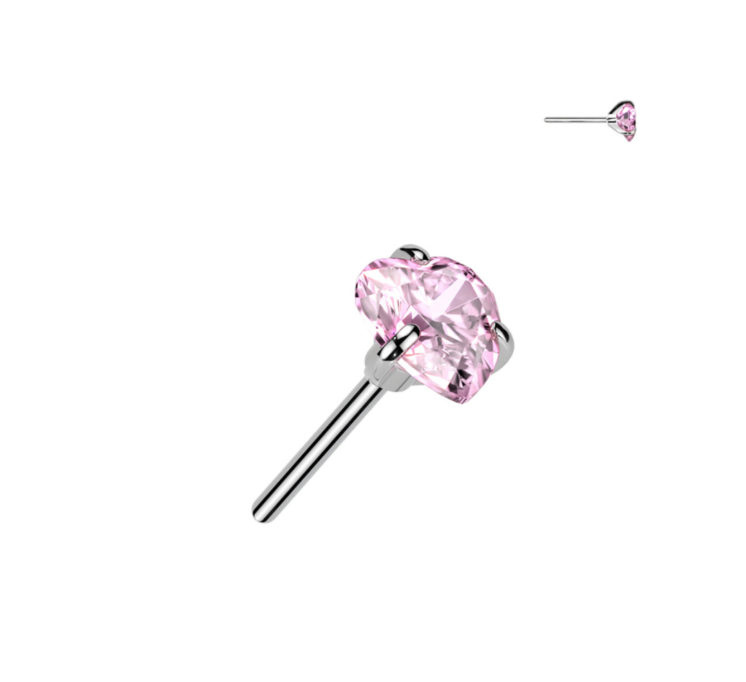 Floating Heart Push pin