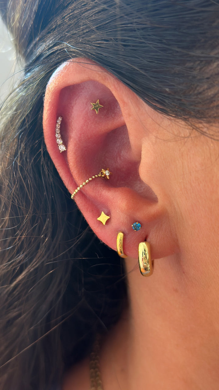 Sparkle Flat Back Stud