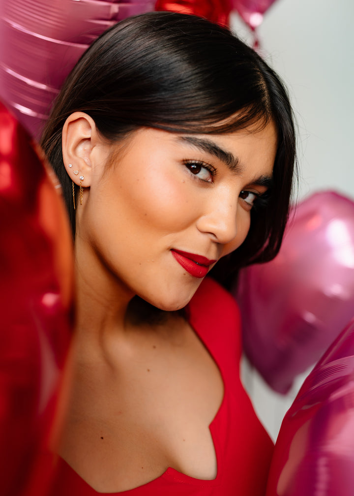 Floating Heart Flat Back