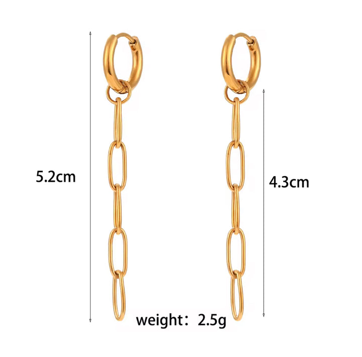 Chic Dangle Huggies