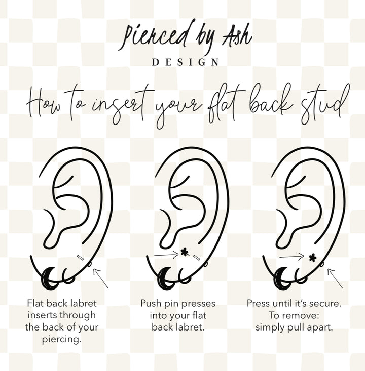 Heart Throb Flat Back