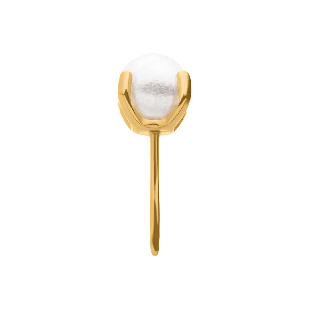 24kt Gold Swarovski Pearl Flat Back